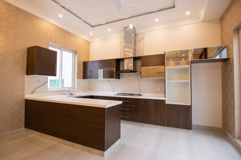 Modern & luxury house Kitchen Premium Photo